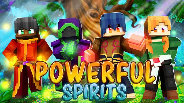 Thumbnail of the Minecraft Bedrock Marketplace product Powerful Spirits created by Dark Lab Creations.