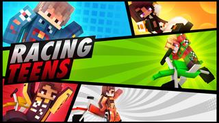 Thumbnail of the Minecraft Bedrock Marketplace product Racing Teens created by Dark Lab Creations.