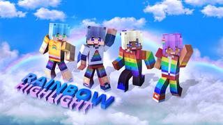 Thumbnail of the Minecraft Bedrock Marketplace product Rainbow Highlight created by Dark Lab Creations.