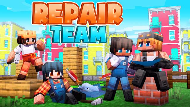Thumbnail of the Minecraft Bedrock Marketplace product Repair Team created by Dark Lab Creations.