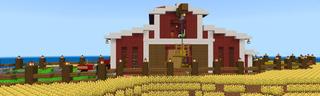 Panorama of the Minecraft Bedrock Marketplace product Ride With Mobs created by Dark Lab Creations.