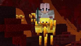 Screenshot of the Minecraft Bedrock Marketplace product Ride With Mobs created by Dark Lab Creations.