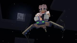 Screenshot of the Minecraft Bedrock Marketplace product Ride With Mobs created by Dark Lab Creations.