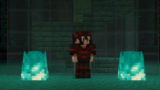 Screenshot of the Minecraft Bedrock Marketplace product Secret Demon Base created by Dark Lab Creations.