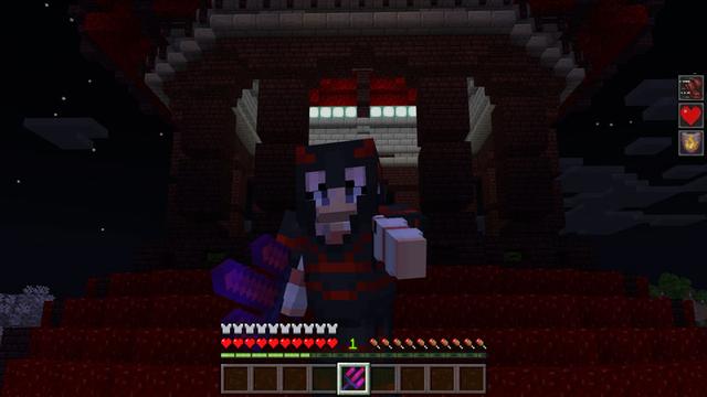 Screenshot of the Minecraft Bedrock Marketplace product Secret Demon Base created by Dark Lab Creations.