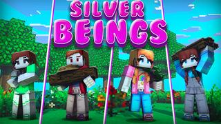 Thumbnail of the Minecraft Bedrock Marketplace product Silver Beings created by Dark Lab Creations.