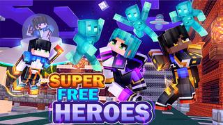 Thumbnail of the Minecraft Bedrock Marketplace product Super Free Heroes created by Dark Lab Creations.