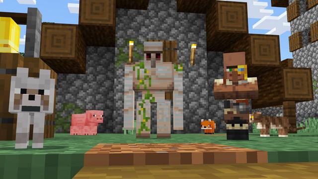 Screenshot of the Minecraft Bedrock Marketplace product Tiny Mobs created by Dark Lab Creations.