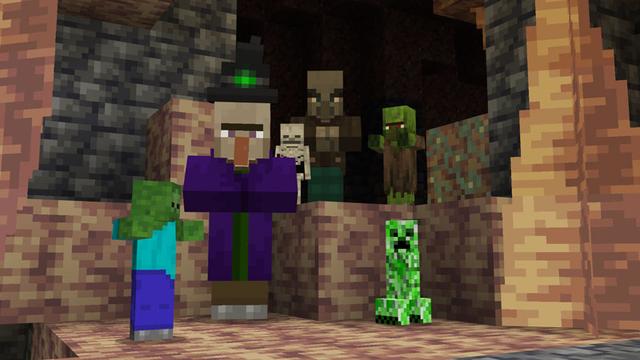 Screenshot of the Minecraft Bedrock Marketplace product Tiny Mobs created by Dark Lab Creations.