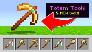 Thumbnail of the Minecraft Bedrock Marketplace product Totem Tools created by Dark Lab Creations.