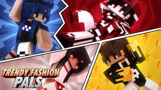 Thumbnail of the Minecraft Bedrock Marketplace product Trendy Fashion Pals created by Dark Lab Creations.