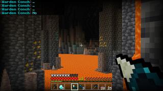 Screenshot of the Minecraft Bedrock Marketplace product Warden Tools created by Dark Lab Creations.