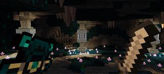 Panorama of the Minecraft Bedrock Marketplace product Warden Totem created by Dark Lab Creations.