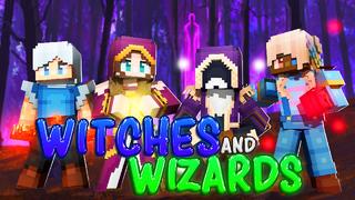 Thumbnail of the Minecraft Bedrock Marketplace product Witches & Wizards created by Dark Lab Creations.