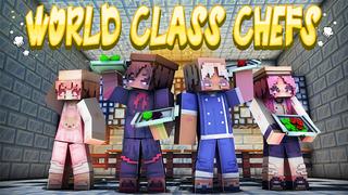 Thumbnail of the Minecraft Bedrock Marketplace product World Class Chefs created by Dark Lab Creations.