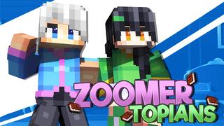 Thumbnail of the Minecraft Bedrock Marketplace product Zoomer Topians created by Dark Lab Creations.