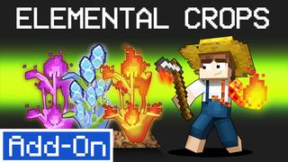 Thumbnail of the Minecraft Bedrock Marketplace product Elemental Crops created by Darkosto.