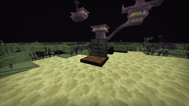 Screenshot of the Minecraft Bedrock Marketplace product Gravestone created by Darkosto.
