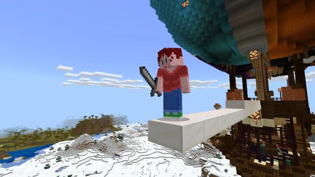 Screenshot of the Minecraft Bedrock Marketplace product Chronicles of Clo created by DeepwellBridge.