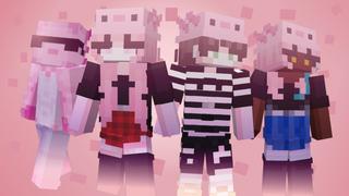 Thumbnail of the Minecraft Bedrock Marketplace product Goth Axolotls created by DeepwellBridge.