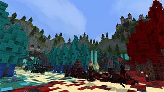 Screenshot of the Minecraft Bedrock Marketplace product Attack of the Mobs 2 created by DeliSoft Studios.
