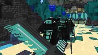 Screenshot of the Minecraft Bedrock Marketplace product Attack of the Mobs 2 created by DeliSoft Studios.
