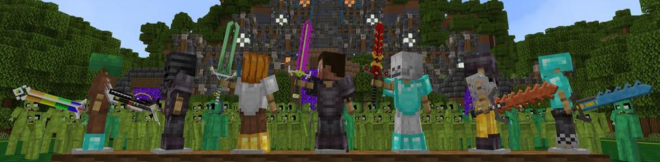 Panorama of the Minecraft Bedrock Marketplace product Base Defender created by DeliSoft Studios.