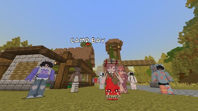Screenshot of the Minecraft Bedrock Marketplace product Bee Frenzy created by DeliSoft Studios.