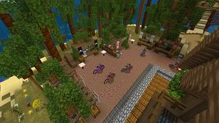 Screenshot of the Minecraft Bedrock Marketplace product Bikes created by DeliSoft Studios.