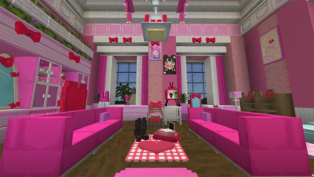 Screenshot of the Minecraft Bedrock Marketplace product Bonnie House Tour created by DeliSoft Studios.