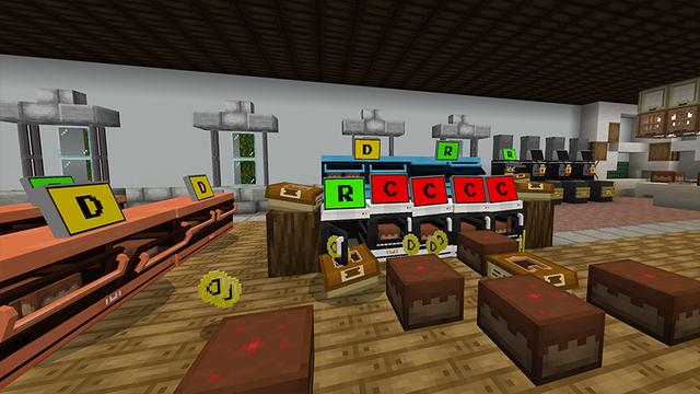 Screenshot of the Minecraft Bedrock Marketplace product Cake Shop created by DeliSoft Studios.
