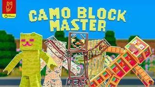 Thumbnail of the Minecraft Bedrock Marketplace product Camo Block Master created by DeliSoft Studios.