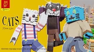 Thumbnail of the Minecraft Bedrock Marketplace product Cats Affect created by DeliSoft Studios.