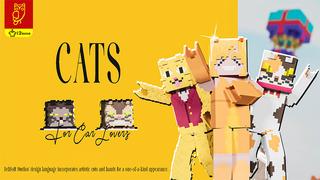 Thumbnail of the Minecraft Bedrock Marketplace product Cats created by DeliSoft Studios.