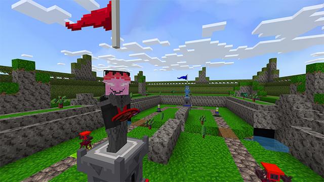 Screenshot of the Minecraft Bedrock Marketplace product Clash of Castle created by DeliSoft Studios.