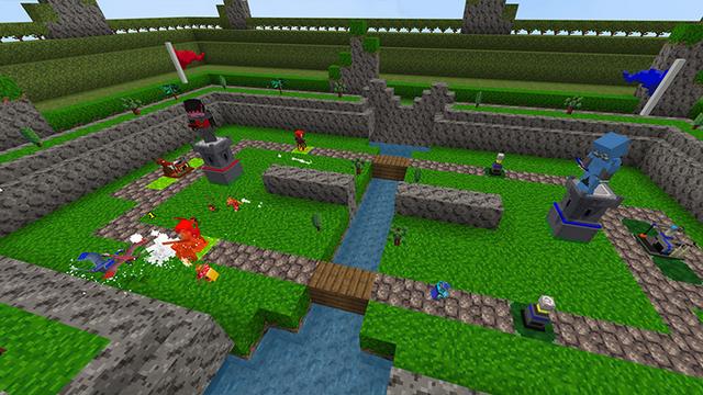 Screenshot of the Minecraft Bedrock Marketplace product Clash of Castle created by DeliSoft Studios.