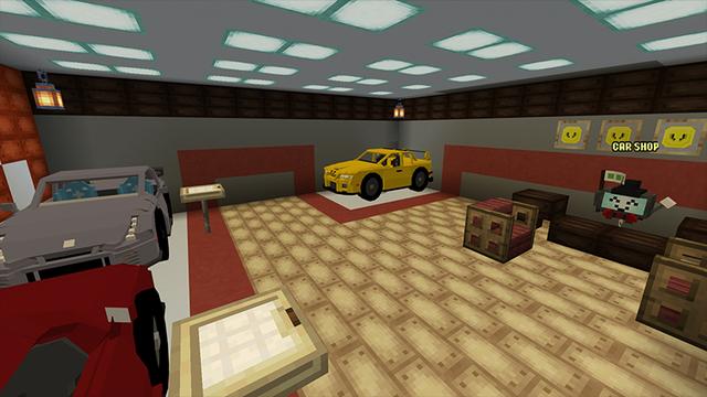 Screenshot of the Minecraft Bedrock Marketplace product Delivery Simulator created by DeliSoft Studios.