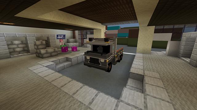 Screenshot of the Minecraft Bedrock Marketplace product Delivery Simulator created by DeliSoft Studios.