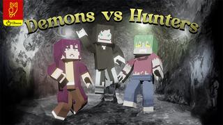 Thumbnail of the Minecraft Bedrock Marketplace product Demons Vs Hunters created by DeliSoft Studios.