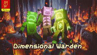 Thumbnail of the Minecraft Bedrock Marketplace product Dimensional Warden created by DeliSoft Studios.