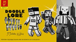 Thumbnail of the Minecraft Bedrock Marketplace product Doodle Lore created by DeliSoft Studios.