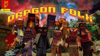 Thumbnail of the Minecraft Bedrock Marketplace product Dragon Folk created by DeliSoft Studios.