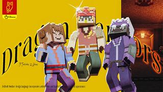 Thumbnail of the Minecraft Bedrock Marketplace product Dragon Warriors created by DeliSoft Studios.
