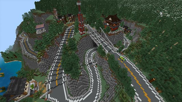 Screenshot of the Minecraft Bedrock Marketplace product Driving Legacy created by DeliSoft Studios.