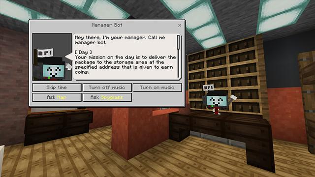 Screenshot of the Minecraft Bedrock Marketplace product Driving Legacy created by DeliSoft Studios.