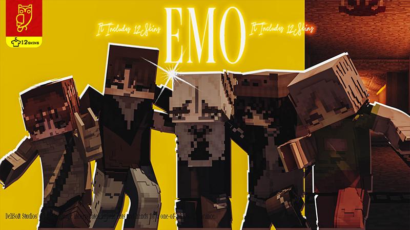 Emo by DeliSoft Studios | CHUNK - Minecraft Bedrock Marketplace Explorer