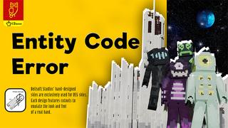Thumbnail of the Minecraft Bedrock Marketplace product Entity Code Error! created by DeliSoft Studios.