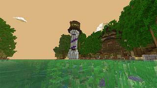 Screenshot of the Minecraft Bedrock Marketplace product Fishing Frenzy created by DeliSoft Studios.