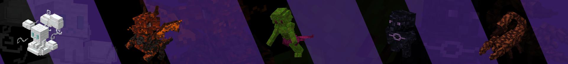Panorama of the Minecraft Bedrock Marketplace product Golem Elemental created by DeliSoft Studios.