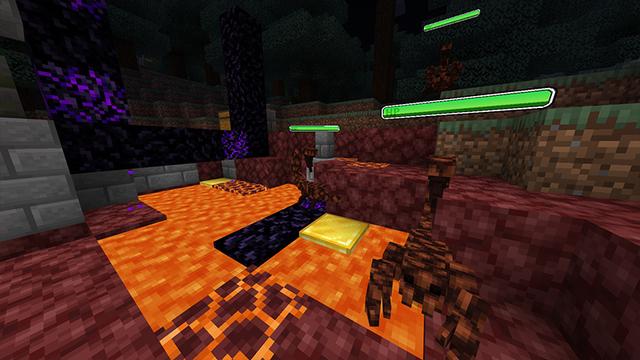 Screenshot of the Minecraft Bedrock Marketplace product Golem Elemental created by DeliSoft Studios.
